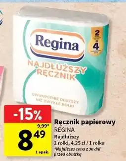 Intermarche Ręcznik papierowy Regina Najdłuższy oferta