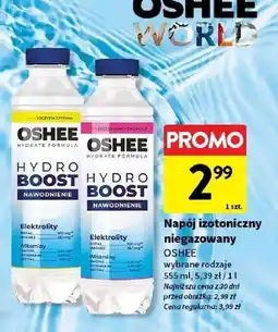 Intermarche Napój nawodnienie lemon Oshee Hydro Boost oferta