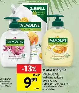 Intermarche Mydło w płynie mleko i miód - zapas Palmolive Naturals oferta