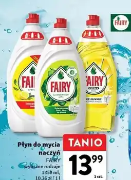 Intermarche Płyn do mycia naczyń citrus Fairy Extra+ oferta