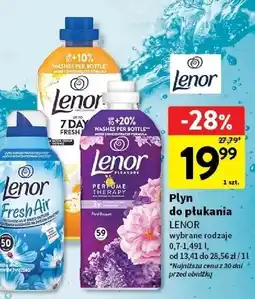 Intermarche Płyn do płukania summer breeze Lenor oferta