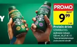 Intermarche Napój proteinowy caffe latte Starbucks oferta