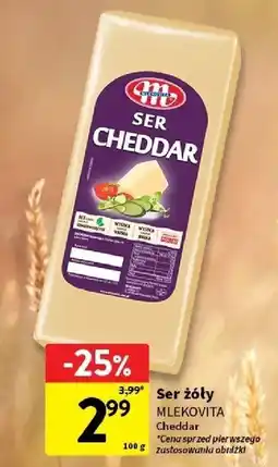 Intermarche Ser cheddar Mlekovita oferta
