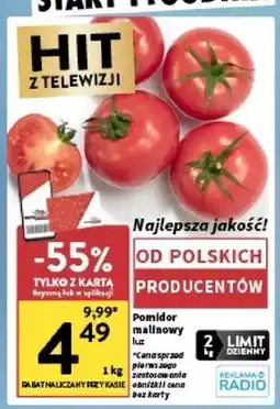 Intermarche Pomidory malinowe oferta