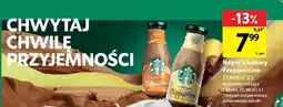 Intermarche Napój classic vanilla Starbucks Frappuccino oferta