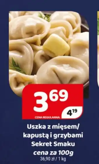 Delfin Uszka z mięsem/kapustą i grzybami 100g oferta