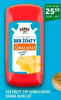 Eurocash Ser żółty typ szwajcarski kanka blok luz oferta