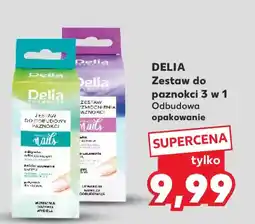 Kaufland DELIA Zestaw do paznokci 3 w 1 oferta