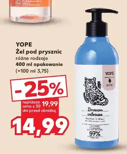 Kaufland YOPE Żel pod prysznic oferta