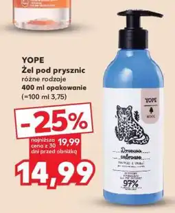 Kaufland YOPE Żel pod prysznic oferta