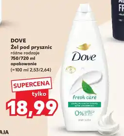 Kaufland DOVE Żel pod prysznic oferta