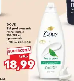 Kaufland Dove żel pod prysznic oferta