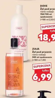 Kaufland ZIAJA Żel pod prysznic oferta