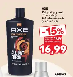 Kaufland AXE Żel pod prysznic oferta