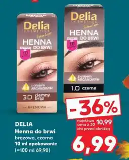 Kaufland DELIA Henna do brwi oferta