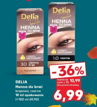 Kaufland DELIA Henna do brwi oferta