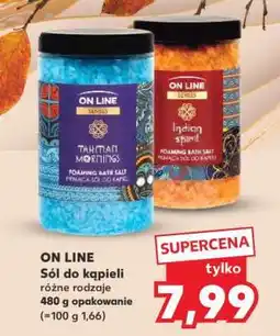 Kaufland ON LINE Sól do kąpieli oferta