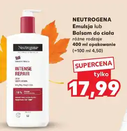 Kaufland NEUTROGENA Emulsja lub Balsam do ciała oferta