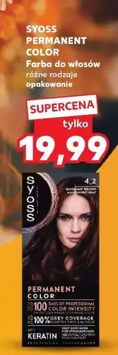 Kaufland SYOSS PERMANENT COLOR oferta