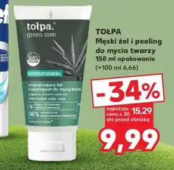 Kaufland TOŁPA Męski żel i peeling do mycia twarzy oferta