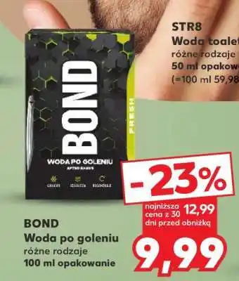 Kaufland BOND Woda po goleniu oferta