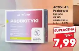 Kaufland ACTIVLAB Probiotyki kapsułki 30 szt. opakowanie oferta