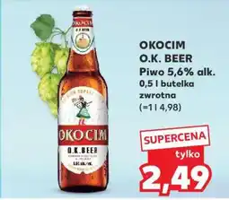 Kaufland OKOCIM O.K. BEER oferta
