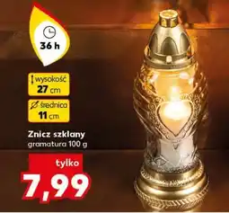 Kaufland Znicz szklany oferta