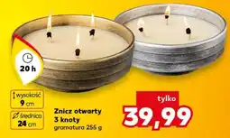 Kaufland Znicz otwarty 3 knoty oferta
