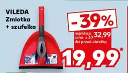 Kaufland VILEDA Zmiotka + szufelka oferta