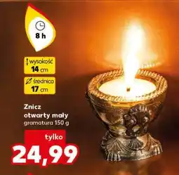 Kaufland Znicz otwarty mały oferta