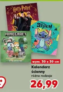 Kaufland Kalendarz ścienny oferta