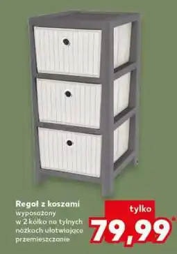 Kaufland Regał z koszami oferta