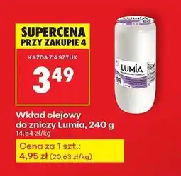 Biedronka Wkład olejowy do zniczy Lumia 240 g oferta