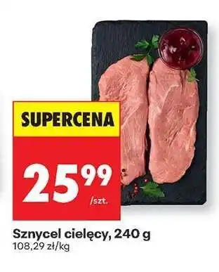 Biedronka Sznycel cielęcy 240 g oferta