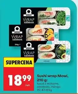 Biedronka Sushi wrap Mowi, 210 g oferta