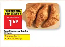 Biedronka Rogalik croissant 60 g oferta