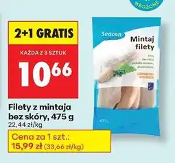 Biedronka Filety z mintaja bez skóry 475 g oferta