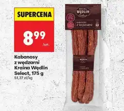 Biedronka Kabanosy z wędzarni Kraina Wędlin Select , 175 g oferta