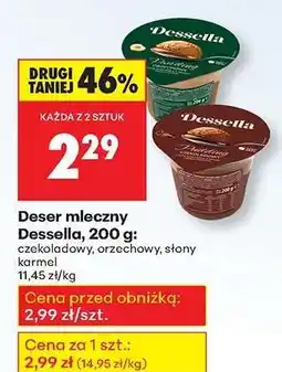 Biedronka Deser mleczny Dessella, 200 g oferta