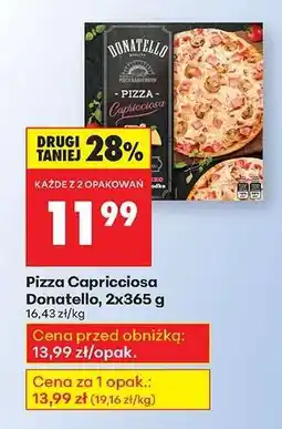 Biedronka Pizza Capricciosa Donatello 2x365 g oferta