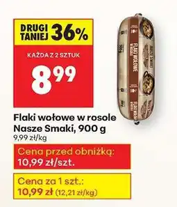 Biedronka Flaki wołowe w rosole Nasze Smaki, 900 g oferta