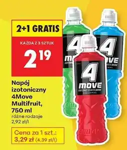 Biedronka Napój izotoniczny 4Move Multifruti, 750 ml oferta