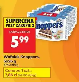 Biedronka Wafelek Knoppers 5x25 g oferta