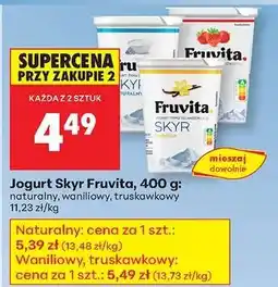 Biedronka Jogurt Skyr Fruvita, 400 g oferta