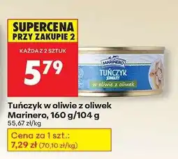 Biedronka Tuńczyk w oliwie z oliwek Marinero, 160 g/104 g oferta