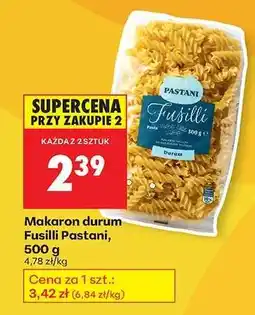 Biedronka Makaron durum Fusilli Pastani, 500 g oferta