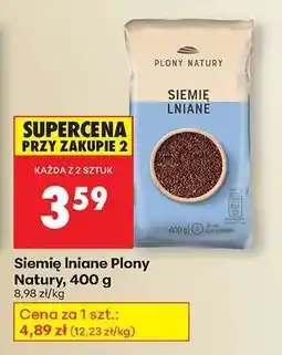 Biedronka Siemię lniane Plony Natury 400 g oferta
