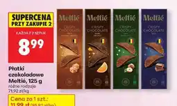 Biedronka Płatki czekoladowe Meltié, 125 g oferta