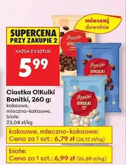 Biedronka Ciastka O!Kulki Bonitki, 260 g oferta